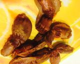 砂ずりの醤油煮☆簡単おつまみ作り方3写真