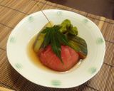 我が家の定番☆夏野菜の冷製煮物作り方15写真