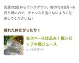 省スペース仕込み！梅シロップ＊梅ジュース作り方12写真