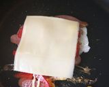 ウインナーとパプリカのエッグトースト作り方4写真