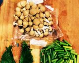 大葉入り肉野菜炒め作り方1写真