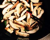 大葉でサッパリきのこ炒め作り方3写真