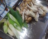 くにしゃんのホルモンの味噌炒め♪作り方1写真