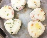 ベーコンチーズの焼きおにぎり作り方4写真