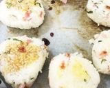 ベーコンチーズの焼きおにぎり作り方5写真