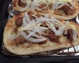 ナンdeピザ 〜照り焼き〜作り方3写真