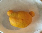 南瓜の煮物の残りで＊簡単リラックマ作り方2写真