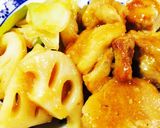 鶏もも・れんこん・ネギのスタミナ蒸し焼き作り方10写真