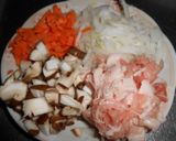 豚こまの肉詰めピーマン和風煮込み作り方2写真