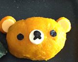 南瓜の煮物の残りで＊簡単リラックマ作り方4写真