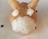 ちょこんとトトロ＊大根おろしアート作り方3写真