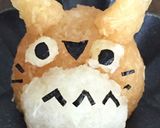ちょこんとトトロ＊大根おろしアート作り方4写真