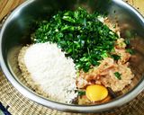 ＊ピリ辛ＸＯ醤中華風揚げつくね＊作り方3写真