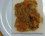 カレーリメイク*ホットサンド作り方8写真