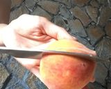 ルービックキューブみたいな桃の剥き方作り方1写真