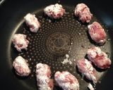 豚コマ切れで〜にぎって簡単酢豚作り方1写真
