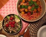 ジュワッとしたナスのパスタ作り方11写真