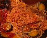 ジュワッとしたナスのパスタ作り方10写真