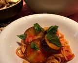 ジュワッとしたナスのパスタ作り方12写真
