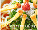 しらすとカリカリお揚げさんの冷やしうどん作り方6写真