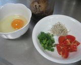 ミニトマトとたまごの中華スープ作り方2写真