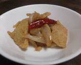おからこんにゃくとたまねぎのピリ辛炒め作り方7写真