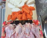 男の自炊料理 手羽元と大根の煮物作り方1写真