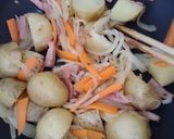 新じゃがとベーコンのオイスターソース炒め作り方6写真