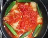 鶏肉とおくらのトマト煮作り方4写真