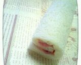 ストロベリーチーズクリームロール♡作り方4写真