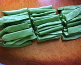 サヤインゲン甘辛炒め煮〜大量消費に！作り方1写真