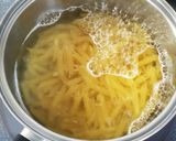 子供が大好き！クリームコーンペンネ作り方1写真