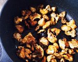 鶏皮のカリカリ甘だれ炒め作り方3写真