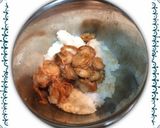 炒めて混ぜるだけ！ホタテバターおにぎり作り方2写真