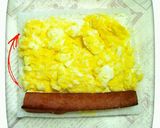 おさかなハンバーグ入り玉子サンドロール♡作り方7写真