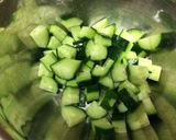 簡単！大豆の水煮で混ぜるだけサラダ作り方1写真