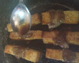 厚揚げの豚肉巻き♫てりたまソースv作り方6写真