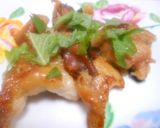 鶏の梅しそ焼き　超簡単作り方3写真