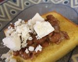 納豆ハニーチーズのオープンサンド作り方4写真