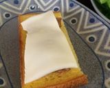 納豆ハニーチーズのオープンサンド作り方5写真