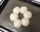 ツムツムマリーちゃん風☆型不要ちぎりパン作り方15写真