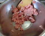 ブタちゃんハンバーグ作り方2写真