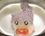 プリンセスプリキュア アロマのキャラ弁作り方10写真