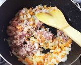ひよこ豆入り キーマカレー作り方2写真