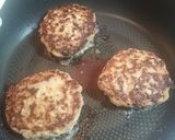 男子料理!照り焼き豆腐ハンバーグ!作り方6写真