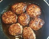 男子料理!照り焼き豆腐ハンバーグ!作り方8写真
