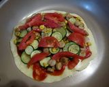 旬野菜で！おからのクリスピーピザ♪作り方5写真