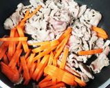 ふきと豚肉の塩煮作り方4写真