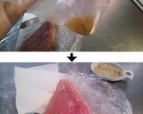 しっとり♡鶏ムネ肉のピリ辛酢味噌掛け！作り方1写真