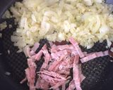 茄子とアスパラベーコンのトマトパスタ作り方6写真